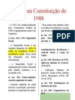 O SUS na Constituição de 1988: diretrizes e recursos mínimos