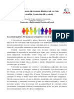 Diversidade Sexual Preconceito e Sofrimento