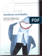 Como e Porque Mentimos No Trabalho