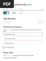 CSS Borders