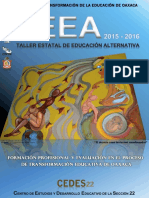teea_2015-2016 Formación Profesional y Evaluación en el Proceso de Transformación Educativa de Oaxaca