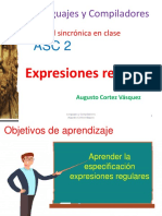 Expresiones regulares y autómatas finitos