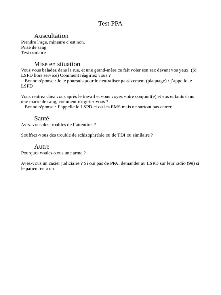 Test Ppa | PDF