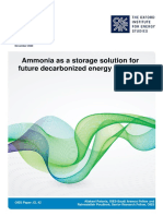 Ammonia As A Storage Solution For Future Decarbonized Systems EL 42