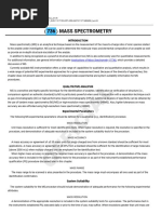 USP-NF 736 Mass Spectrometry