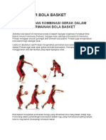 Variasi Dan Kombinasi Gerak Dalam Permainan Bola Basket