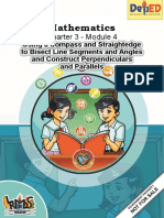Math 7 - q3 - Module 4 - Using Compass and Straightedge To Bisect Line Segments and Angles and Construct Perpendiculars - Jjvhs