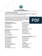 City of Doral Foreign Degree Requirements