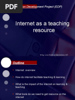 Internet as a Teaching Resource