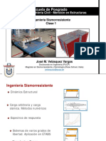 Clase 1. Ingeniería Sismorresistente UPT