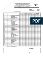 Daftar Hadir Tkro