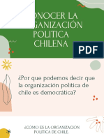 Conocer La Organizacion Politica Chilena
