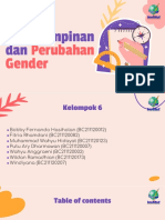 Kepemimpinan Dan Perubahan Gender Kelompok 6