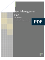 Deer Management Plan 1105a