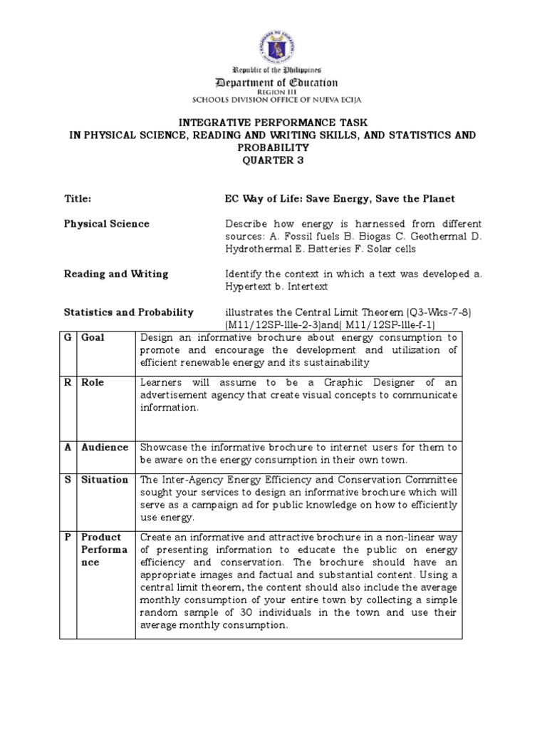 Energy Efficiency Brochure Project | PDF | Nature