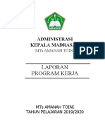 Cover Administrasi Kamad