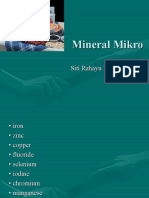 Materi Gizi Mineral Mikro