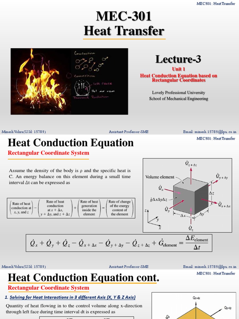 Heat Transfer - 3 | PDF | Heat | Heat Transfer