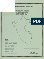 ONERN-SIG demuestra la planificación ambiental para combatir la sequía en Puno