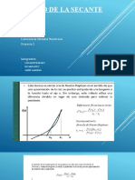 Método de La Secante