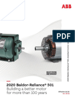 2020 Baldor-Reliance® 501: Building A Better Motor For More Than 100 Years