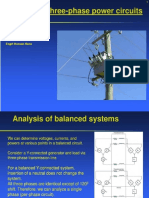Analysis of Balanced 3-Phase Circuits