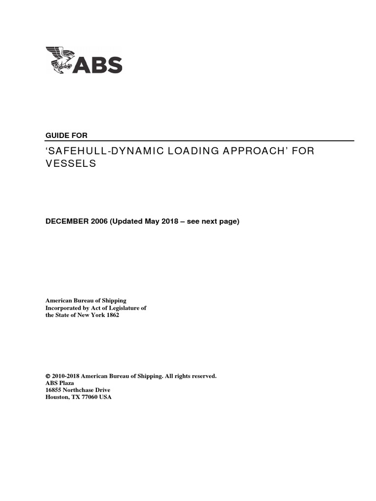 DLA Vessels Guide e May18 | PDF | Ships | Structural Analysis