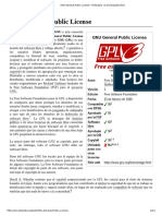 GNU General Public License - Español