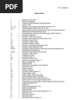 Daftar Notasi