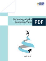 Technology Options for the Sanitation Value Chain