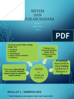 Sistem & Aplikasi Bahasa