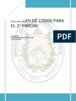 Resumen de Lodos Para El 1er Parcial