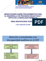 Procesos Educativos Modalidad Indirecta Disc. Aud.