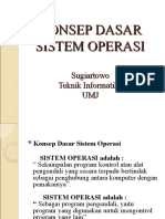 Sist Operasi Pertemuan 1