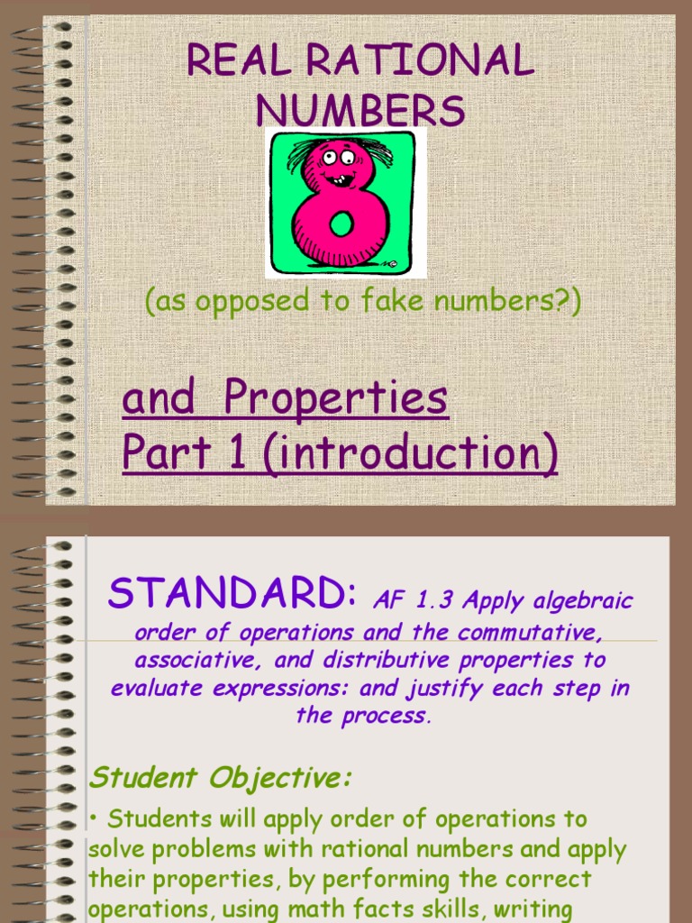 Properties of Rational Numbers Explained | PDF | Numbers | Rational Number