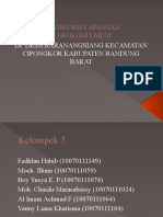 Ekskursi Lapangan Geologi Umum ke Desa Baranangsiang