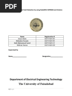 The University of Faisalabad: Department of Electrical Engineering Technology