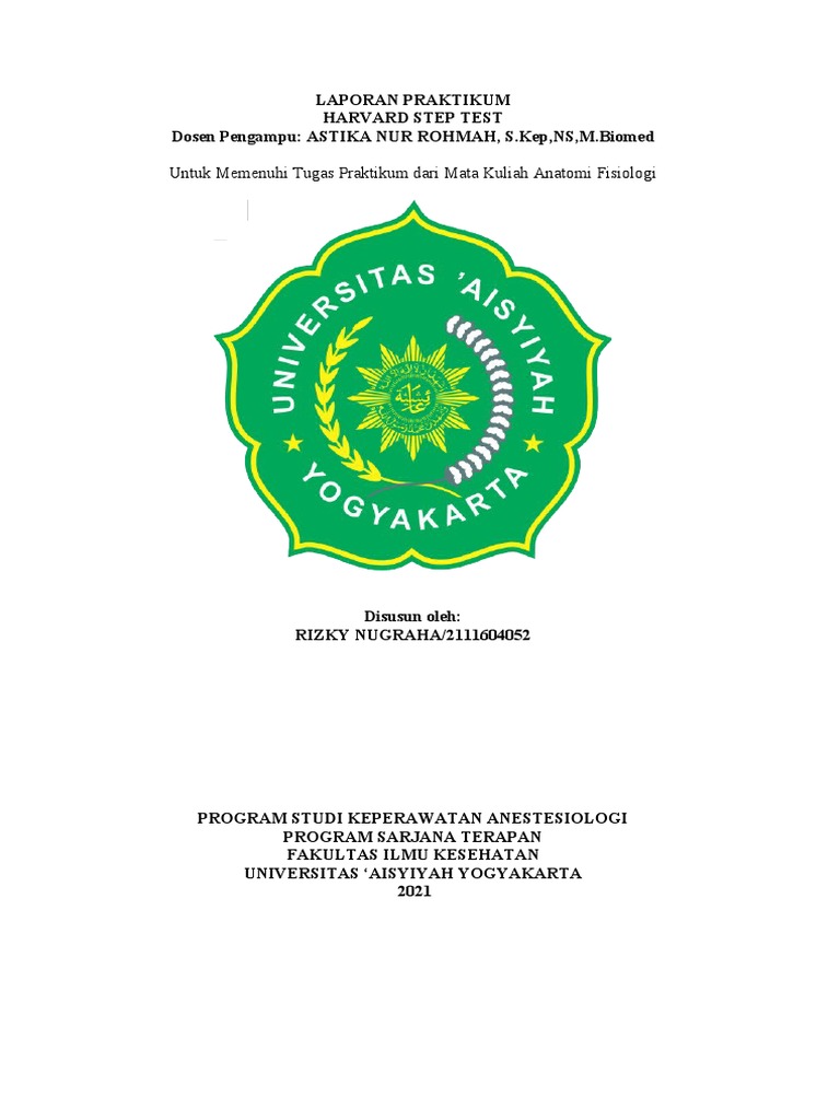Harvard Step Test PDF