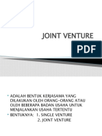 Joint Venture Kerjasama