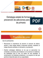 Prevencion de Adicciones - Curso