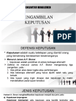 Pengambilan Keputusan