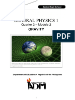 General Physics 1: Gravity