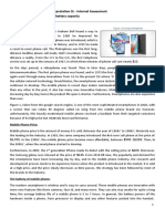 IB Math: Application and Interpretation SL - Internal Assessment Topic: Mobile Phone Price VS. Battery Capacity