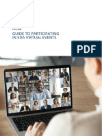 Guide To Participating in EDA Virtual Events