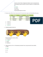 Soal Evaluasi Bab 1 Objek Ipa & Pengamatannya