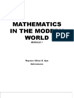 MODULE 1 Mathematics in The Modern World