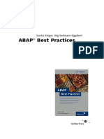 ABAP Best Practices - SAP Press