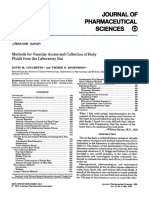 Methods for Vascular Access and Collection of Body Fluids from the Laboratory Rat