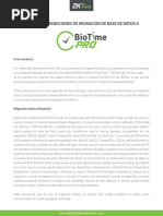 MANUAL ZKTECO Procesos de BioTime PRO, RESTAURACION, RESPALDO ...