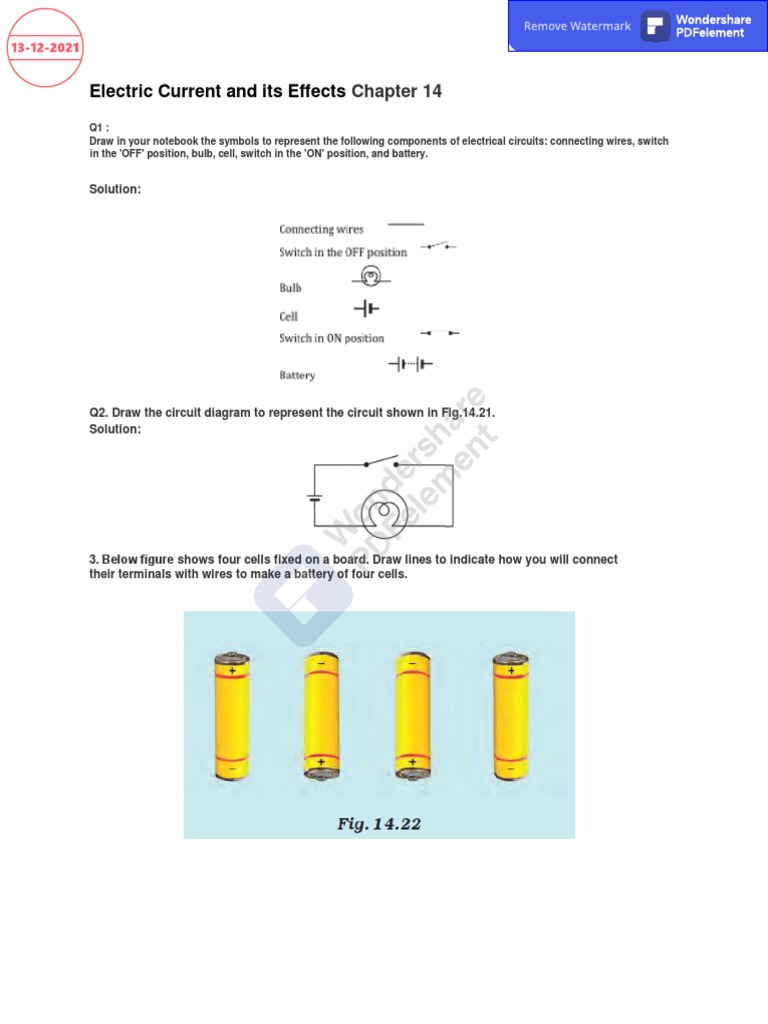 Understanding Electric Current Effects | PDF | Electric Current | Magnetism